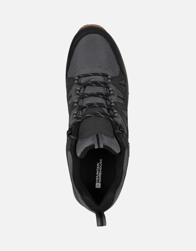 Mens Route Suede Waterproof Outdoor Walking Shoes