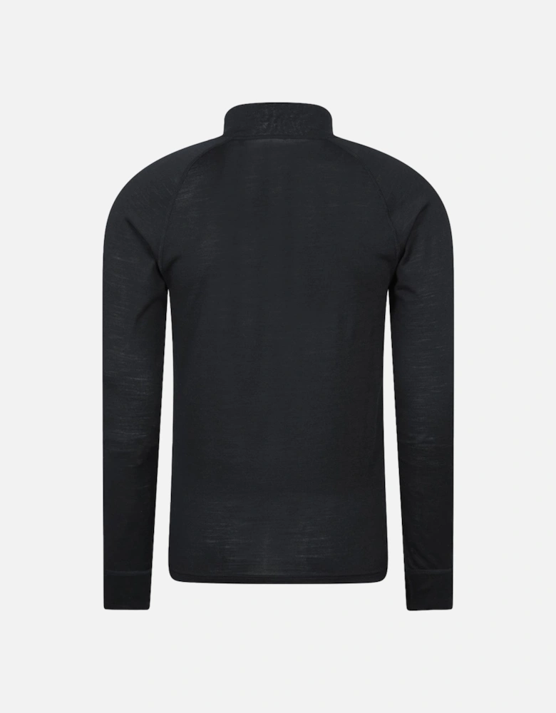 Unisex Adult Quest Merino Wool Long-Sleeved Thermal Top