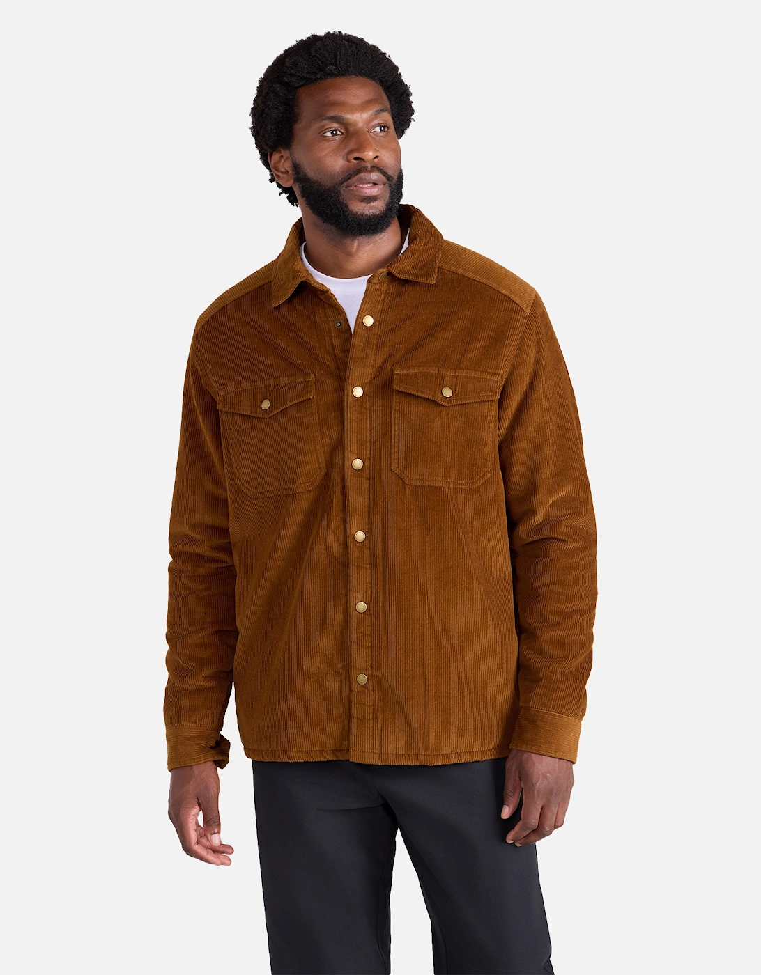Mens Chiswick Borg Lined Corded Shirt