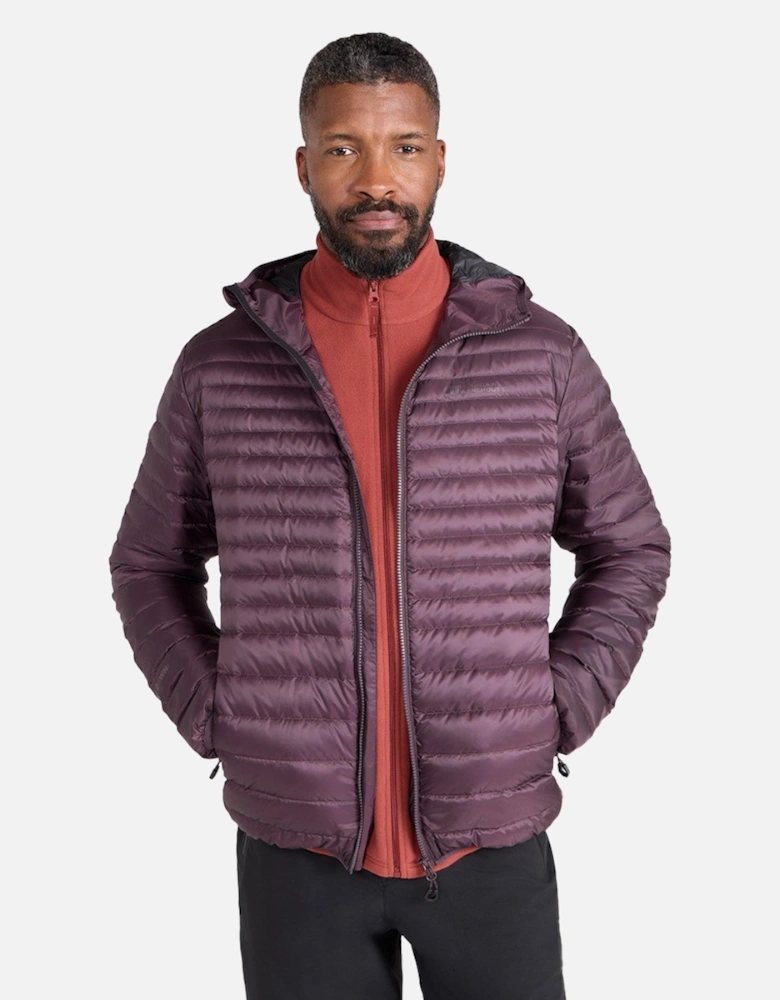Mens Hybrid Extreme Featherweight Down Filled Hooded Jacket
