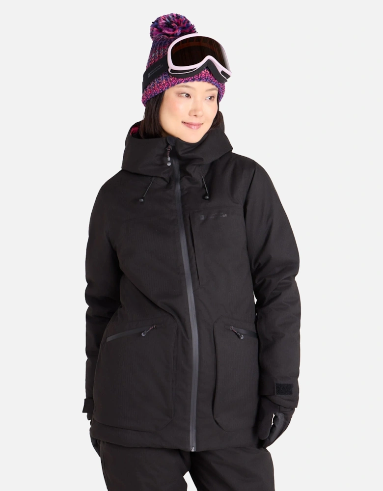 Womens/Ladies Verbier Textured Waterproof Ski Jacket