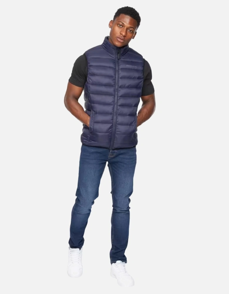 Mens Gattering Quilted Gilet