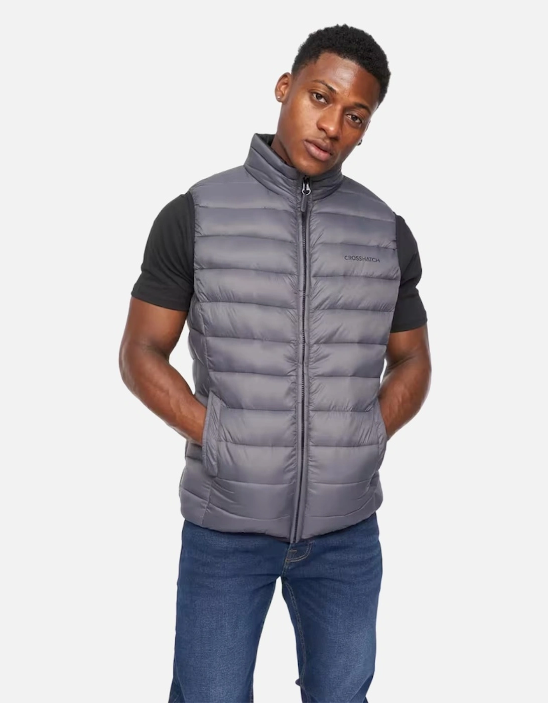 Mens Gattering Quilted Gilet, 3 of 2