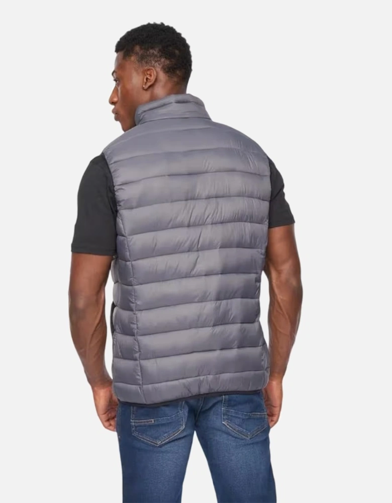Mens Gattering Quilted Gilet