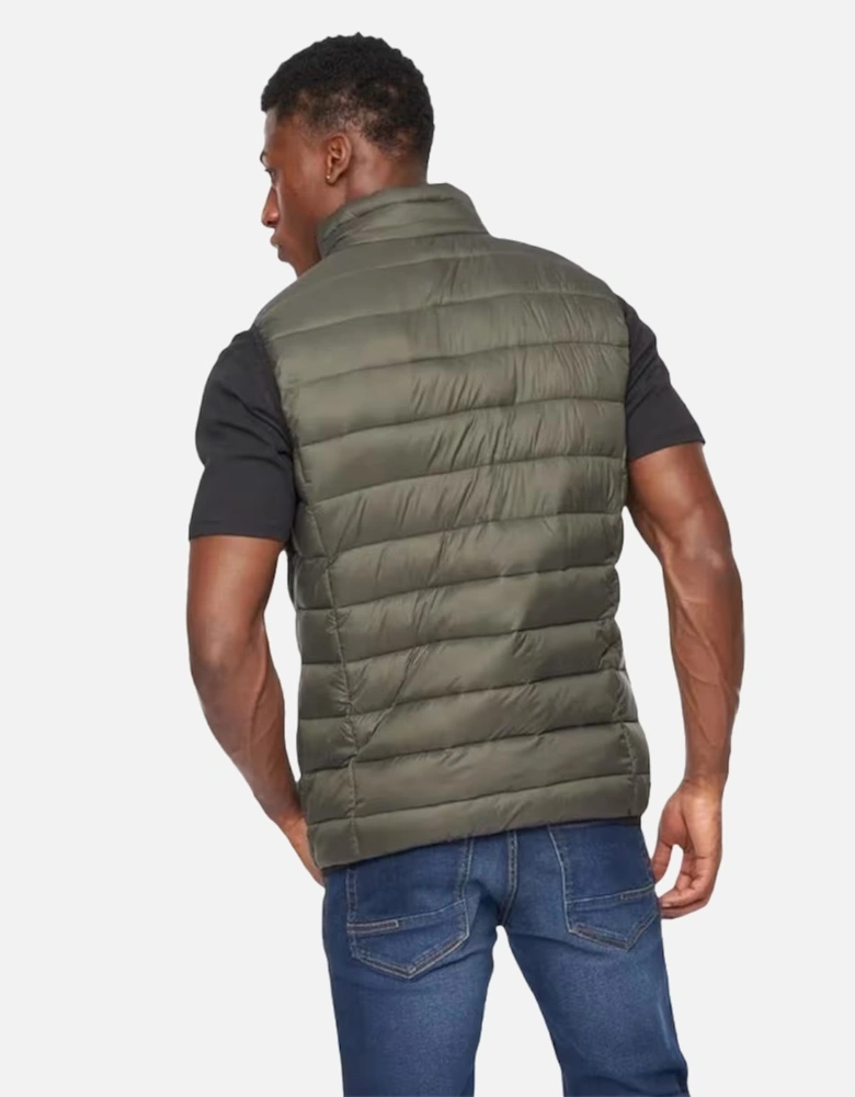 Mens Gattering Quilted Gilet