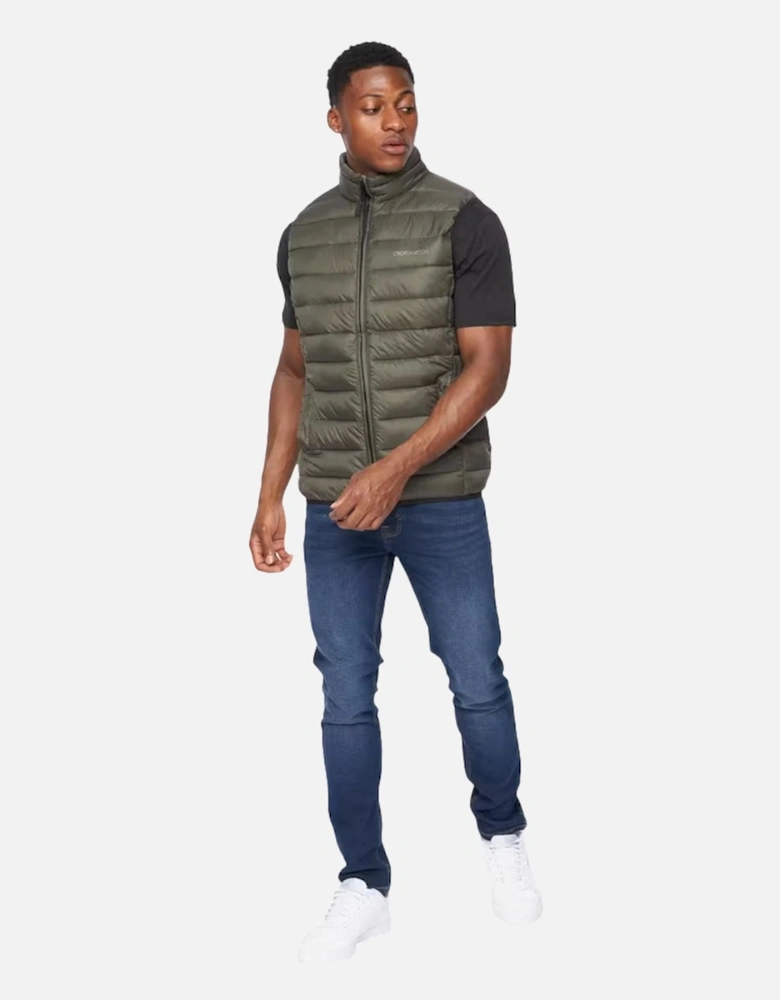 Mens Gattering Quilted Gilet
