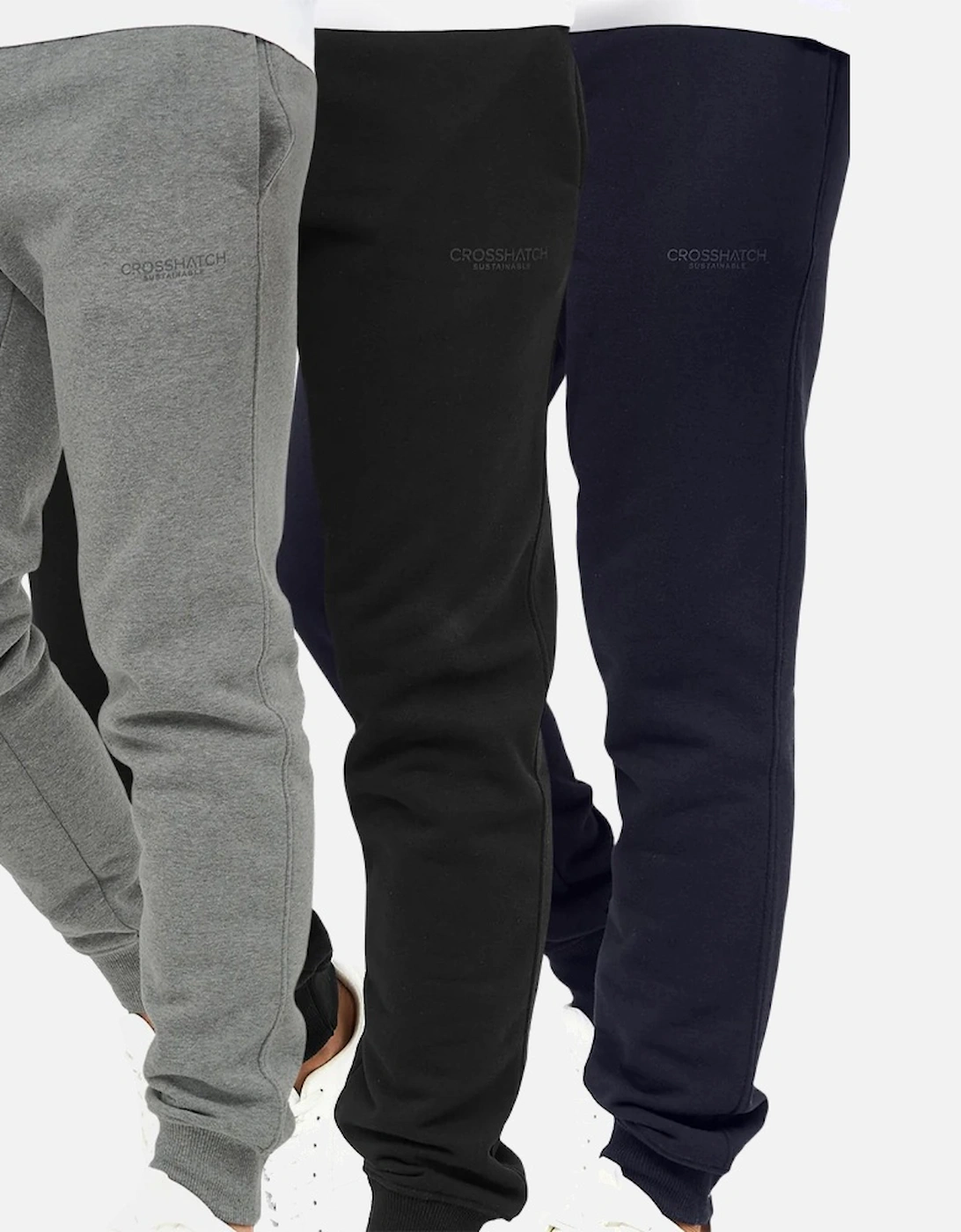 Mens Mayview Jogging Bottoms (Pack of 3), 5 of 4