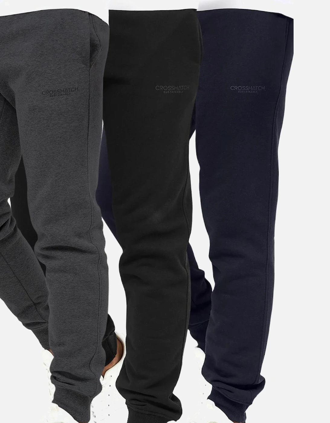 Mens Mayview Jogging Bottoms (Pack of 3), 5 of 4