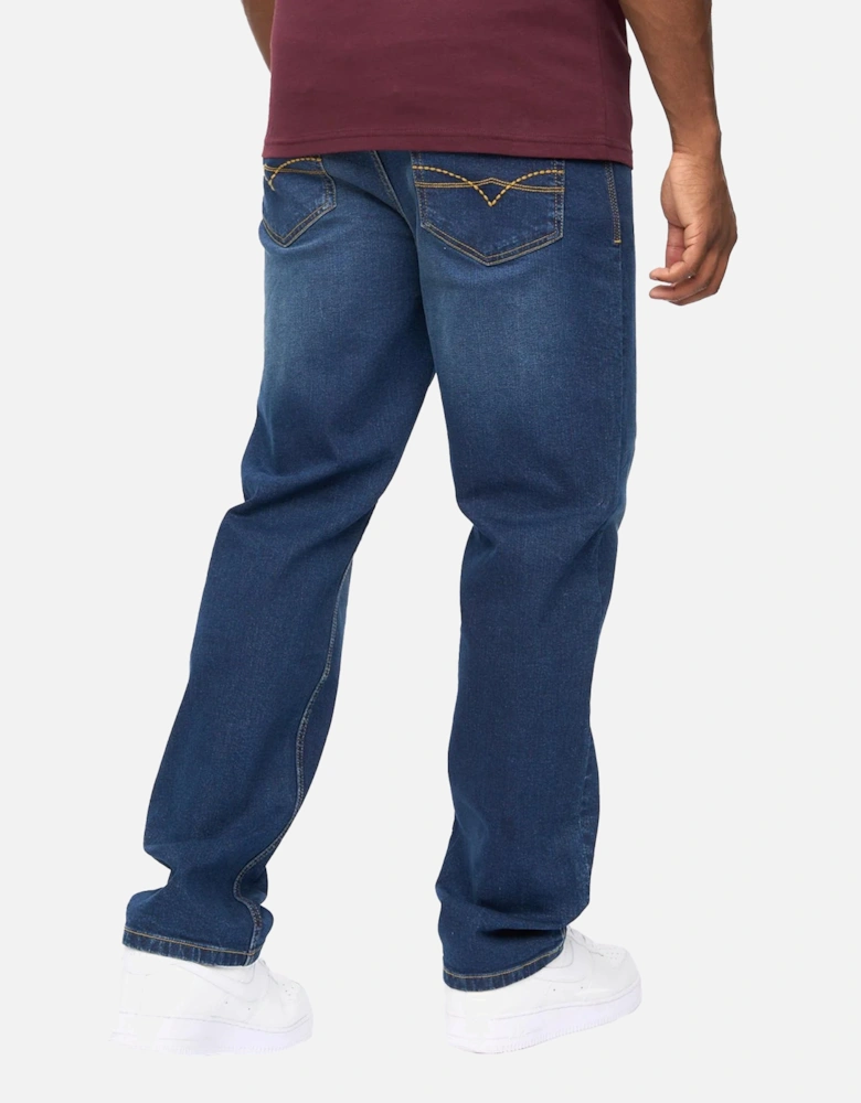 Mens Detendu Relaxed Fit Jeans