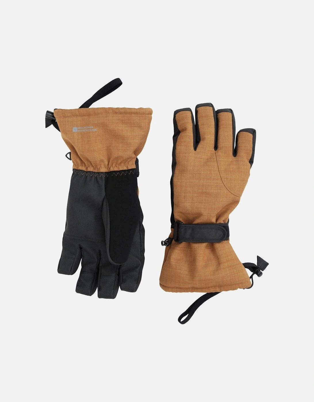 Mountain Warehouse Men's Mountain Warehouse Mens Lodge Ski Gloves - Brown