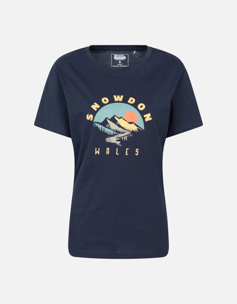 Womens/Ladies Snowdon Relaxed Fit Short-Sleeved T-Shirt