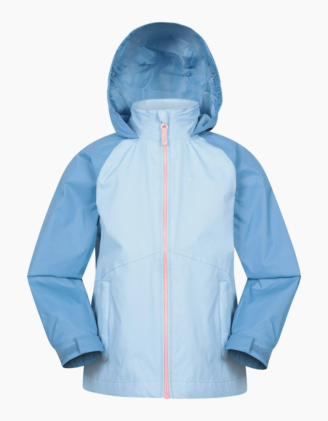Mountain Warehouse Boys Blue/Green Childrens/ Torrent Ii Waterproof Jacket - Size: 2 Years/3 Years Kids