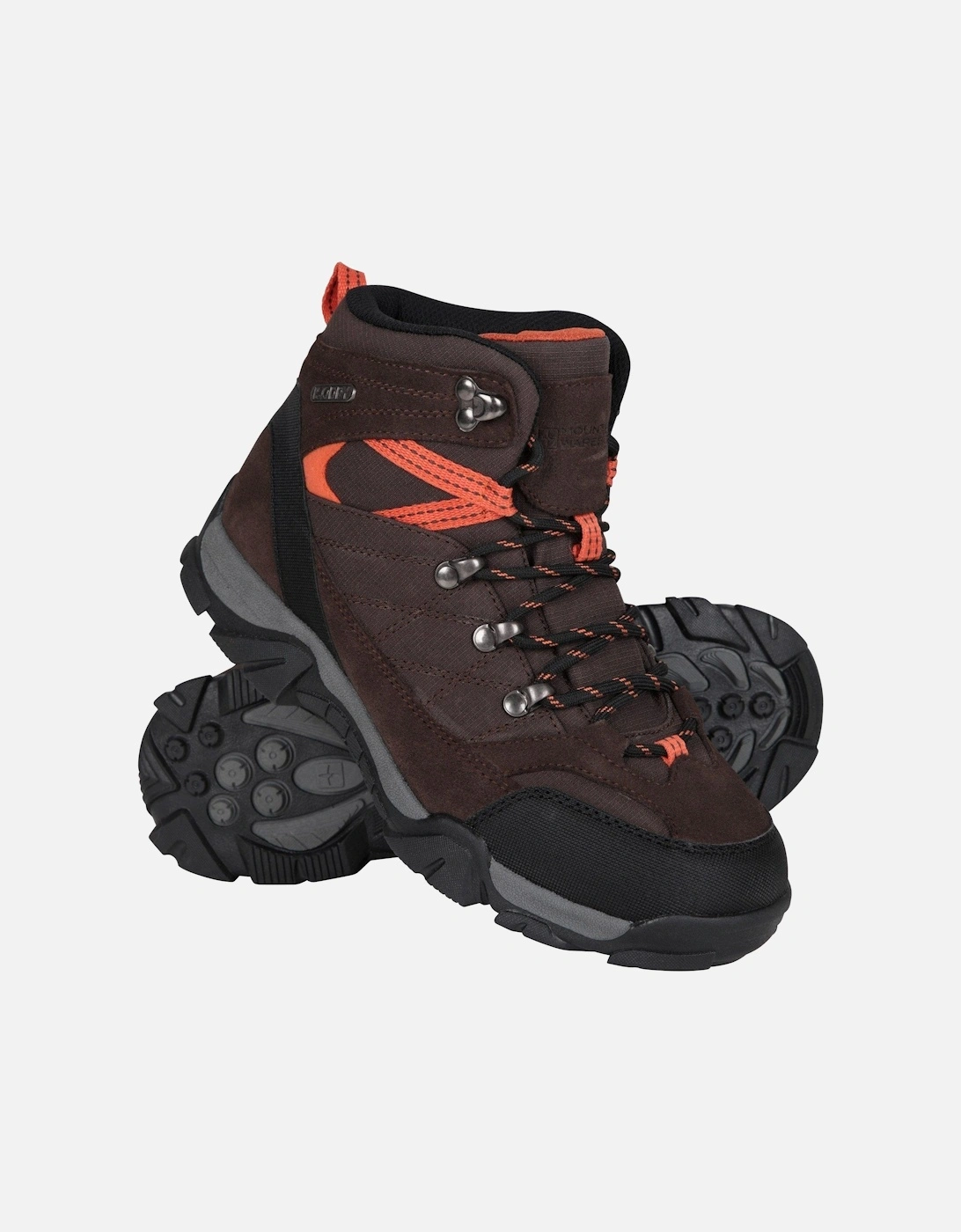 Childrens/Kids Trail Suede Walking Boots, 2 of 1