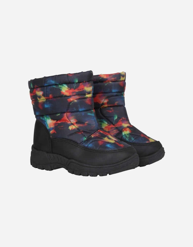 Toddler Caribou Adaptive Tie Dye Snow Boots