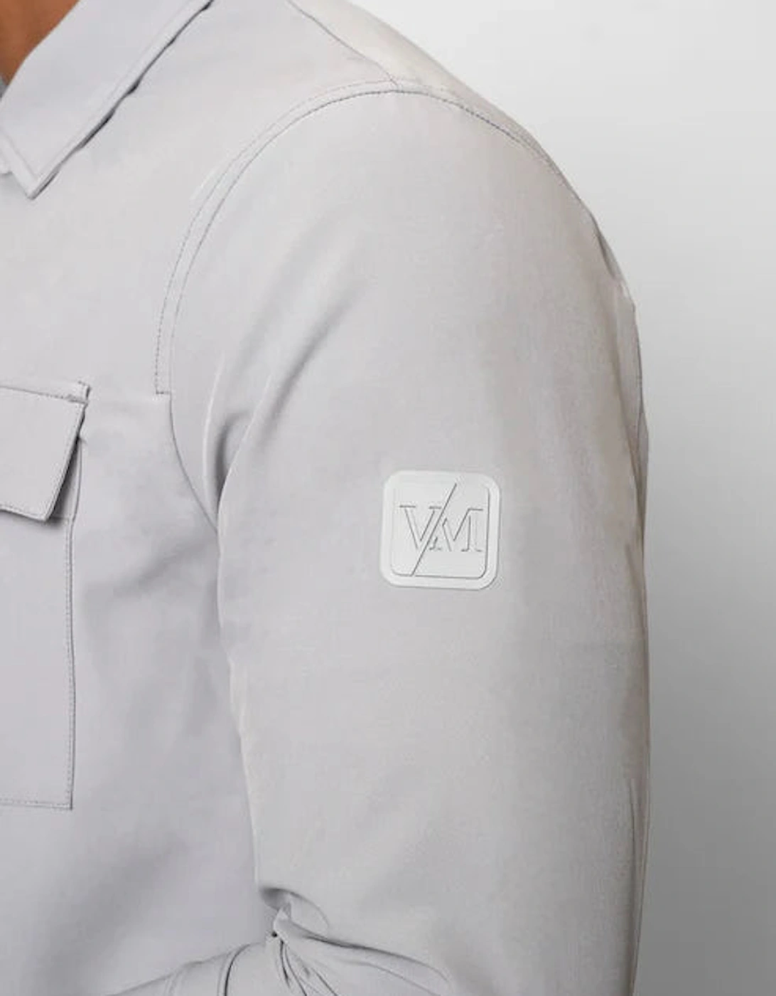 Luxe Overshirt - Lt Grey