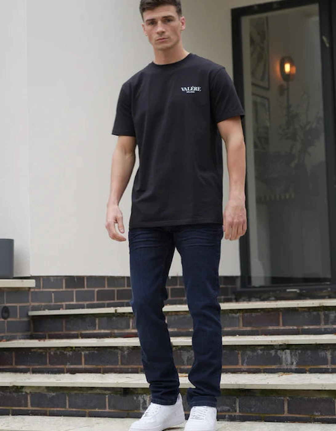 Lusso Clean Jeans - Blue Black