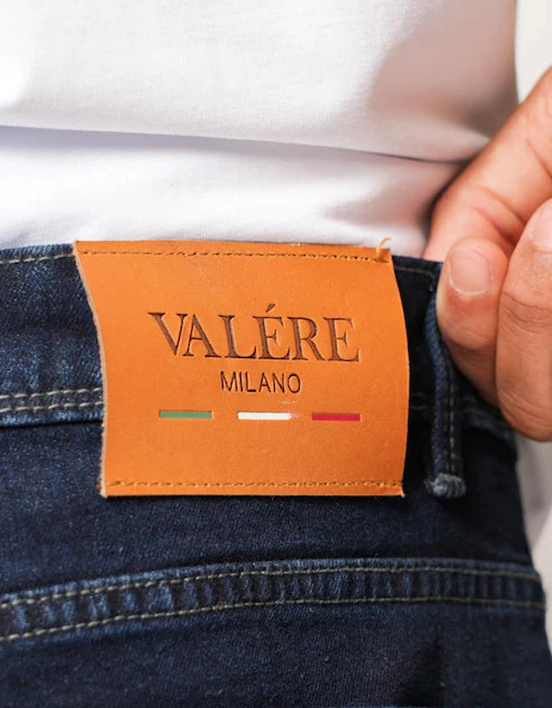 Lusso Clean Jeans - Blue Black