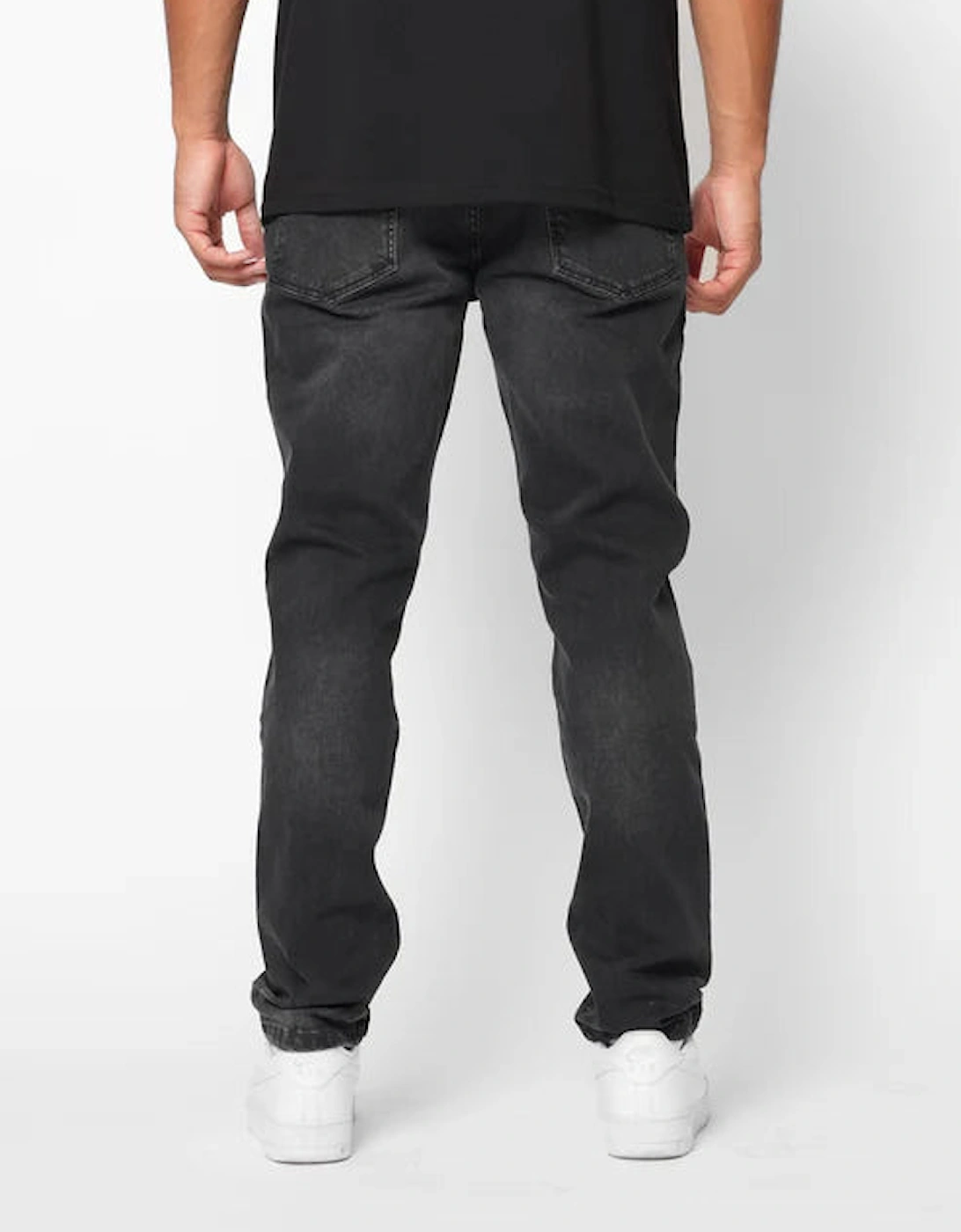 Lusso Clean Jeans - Black