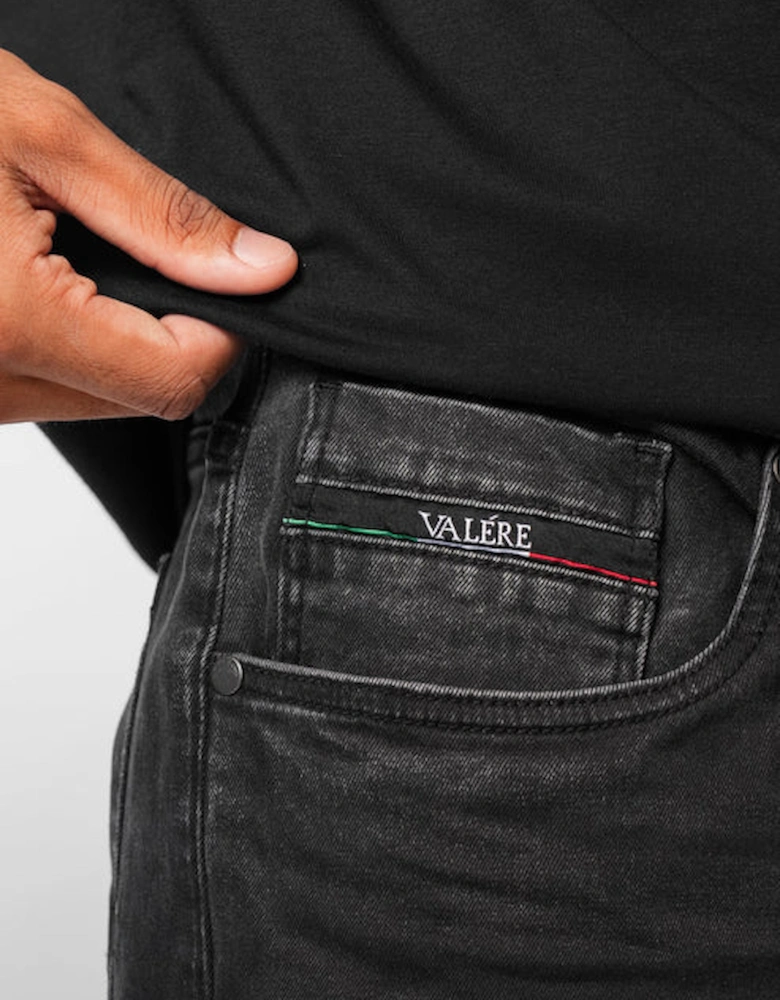 Lusso Clean Jeans - Black