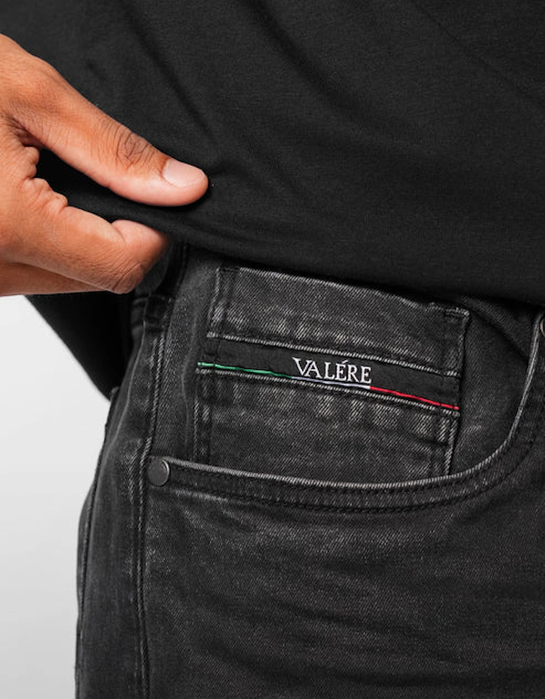 Lusso Clean Jeans - Black