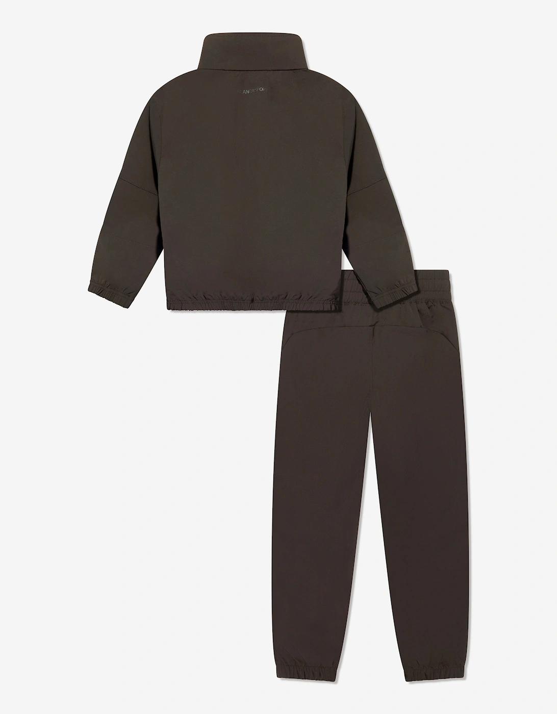 Boys Technical Tracksuit in Brown