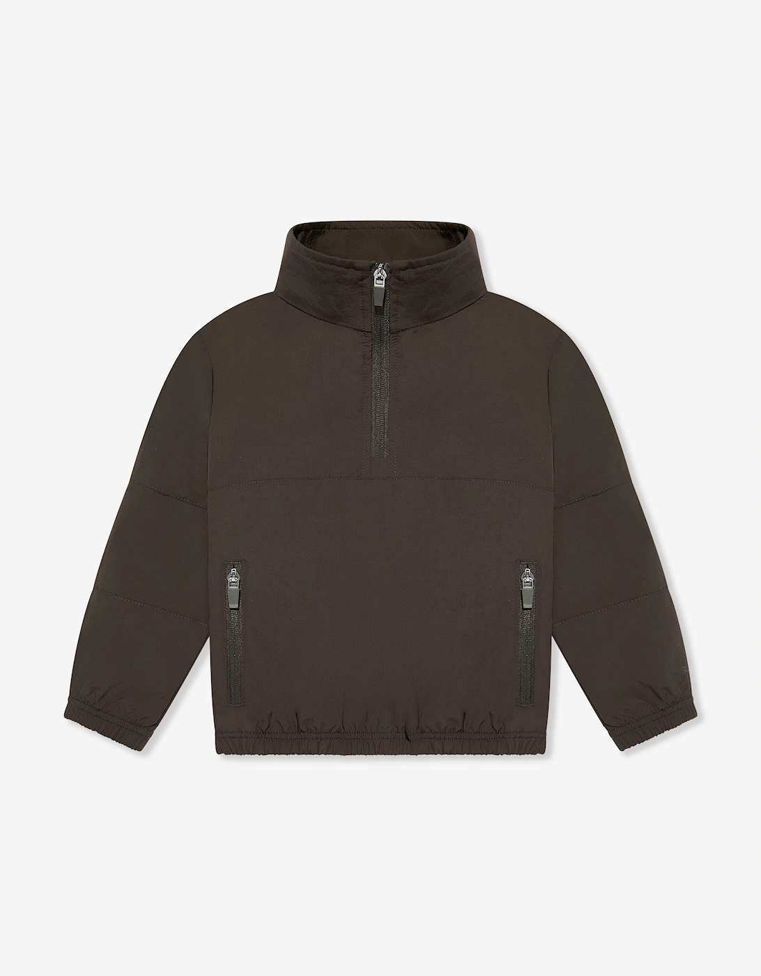 Boys Technical Tracksuit in Brown