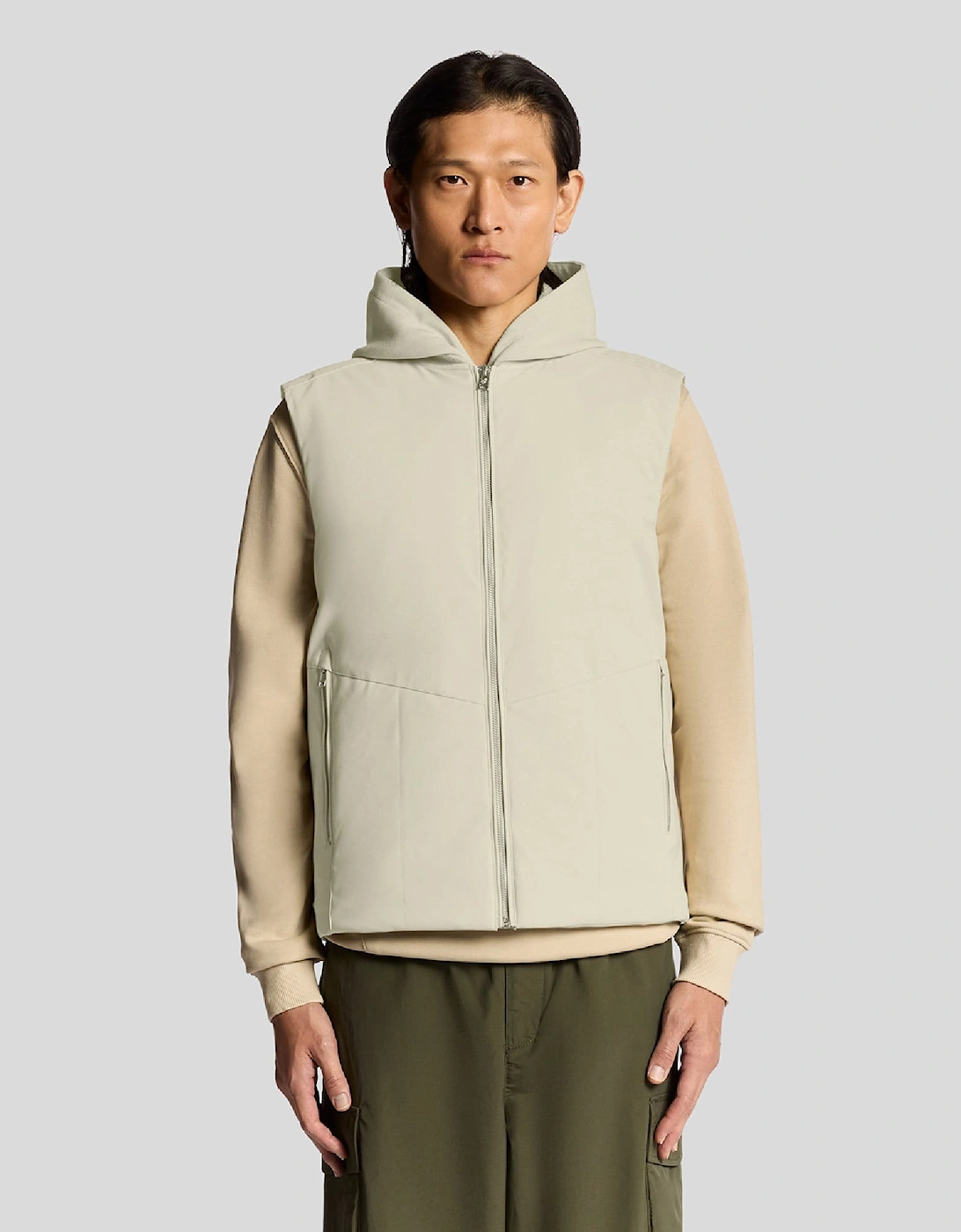 Lyle And Scott Men's Brown Quilted Shell Gilet - : 38/Regular M