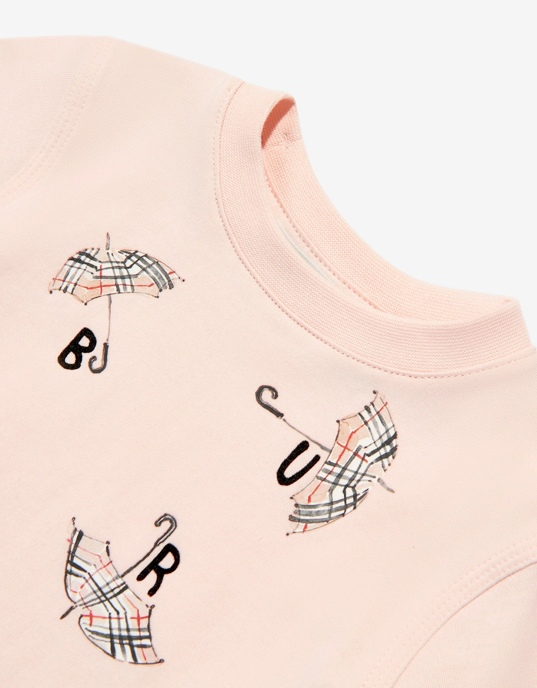 Baby Girls Mini Cedar Umbrella T-Shirt in Pink