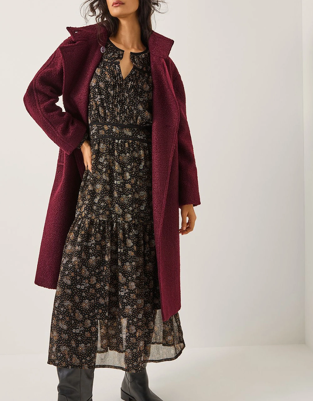 Freya Coat Red, 2 of 1