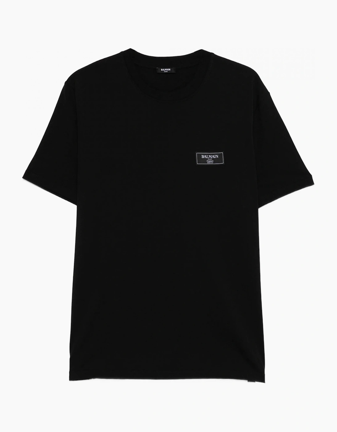 Balmain Balmain Men's Regular Couture T-Shirt Black