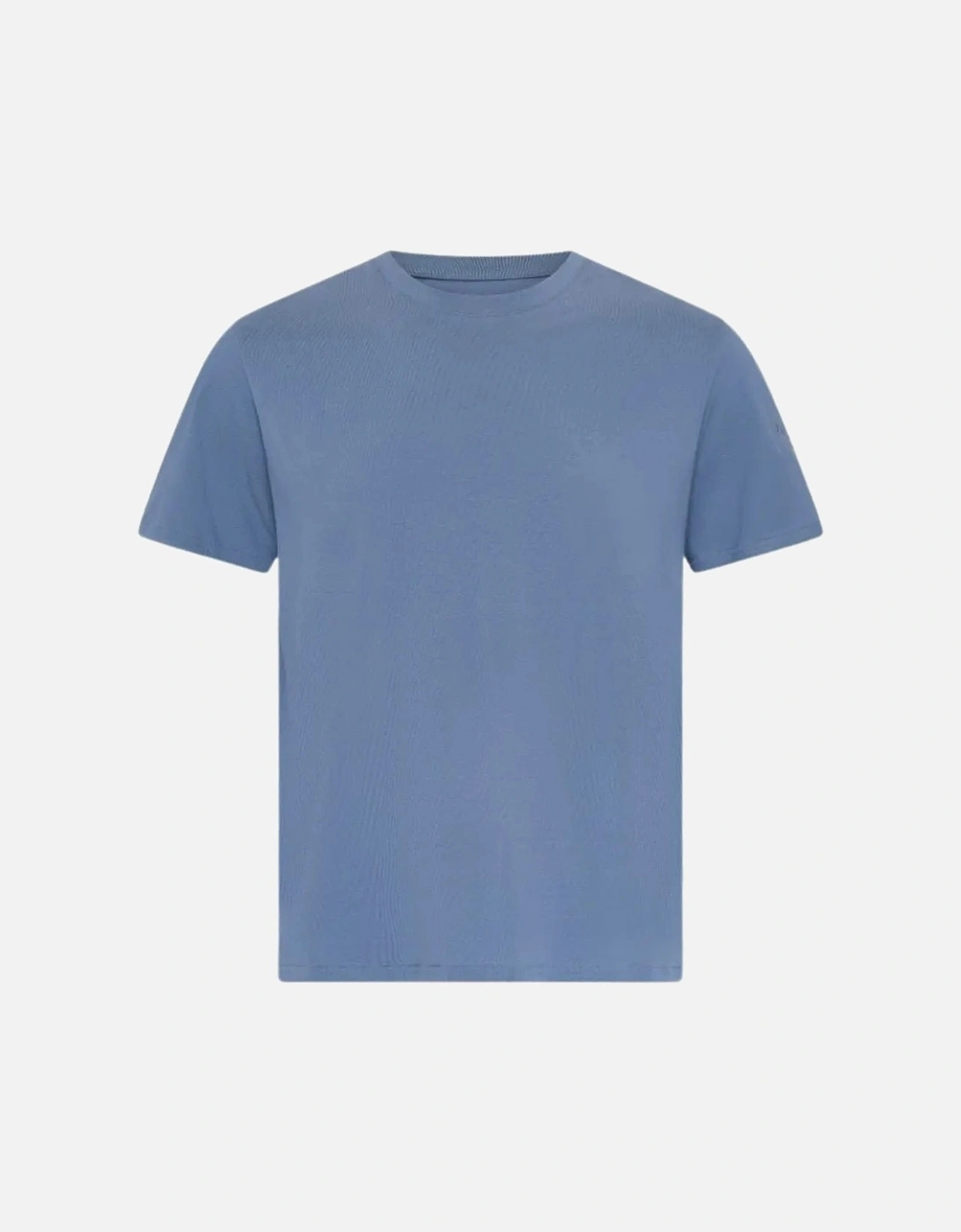 3-Pack Cotton Stretch Crew-Neck T-Shirts, Navy/Grey/Blue