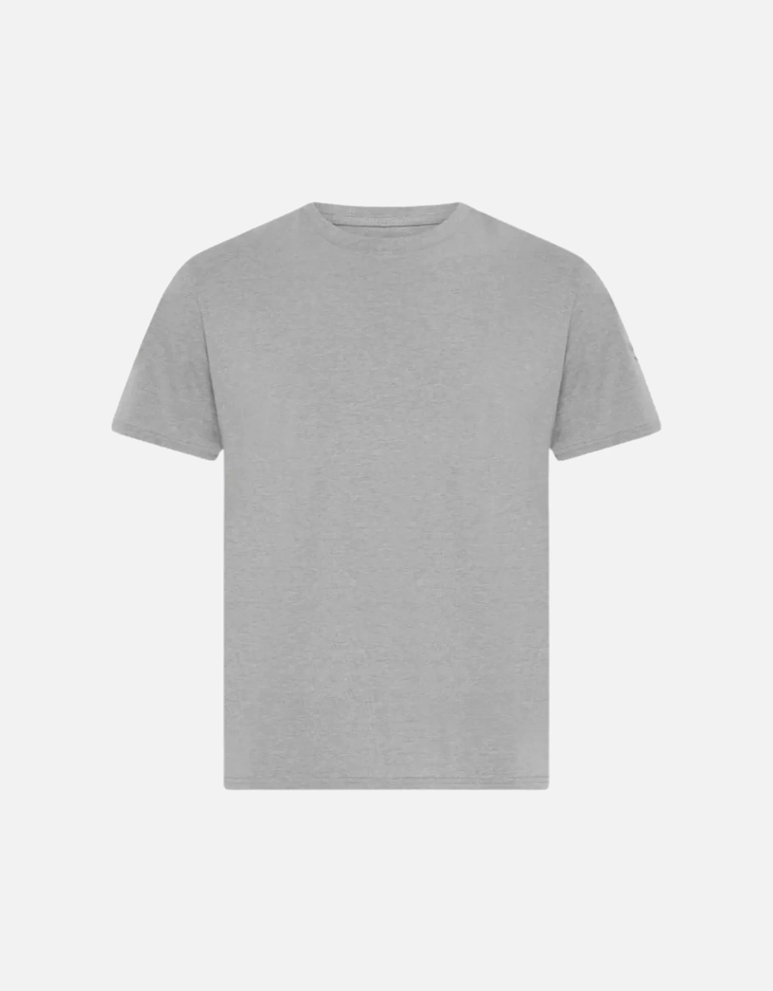 3-Pack Cotton Stretch Crew-Neck T-Shirts, Navy/Grey/Blue