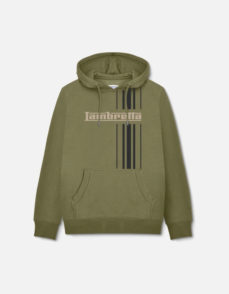Mens Stripe Hoodie
