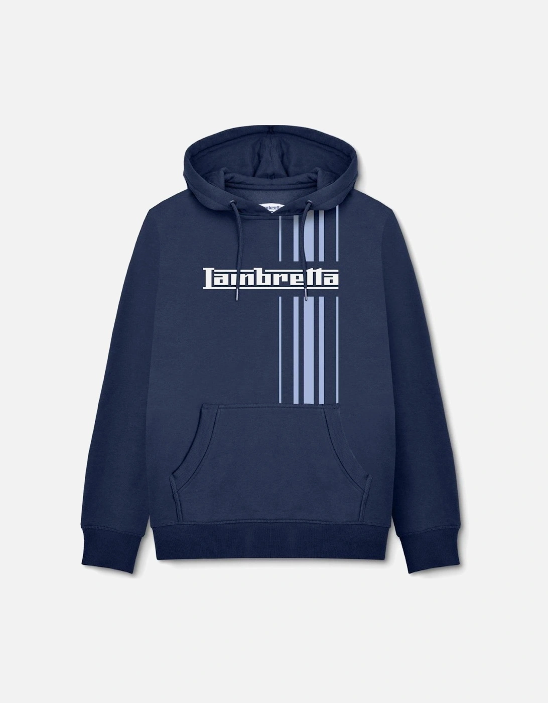 Mens Stripe Hoodie, 2 of 1