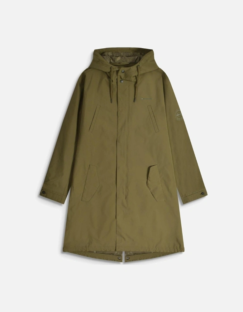 Mens Ripstop Waterproof Parka Jacket