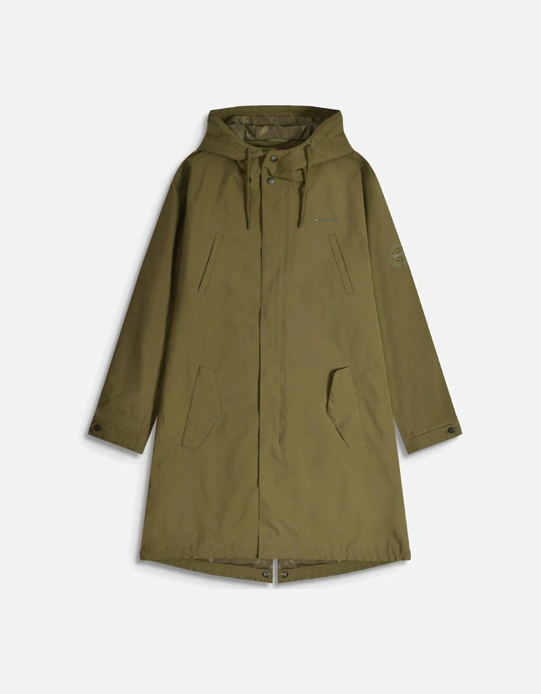 Mens Ripstop Waterproof Parka Jacket, 2 of 1