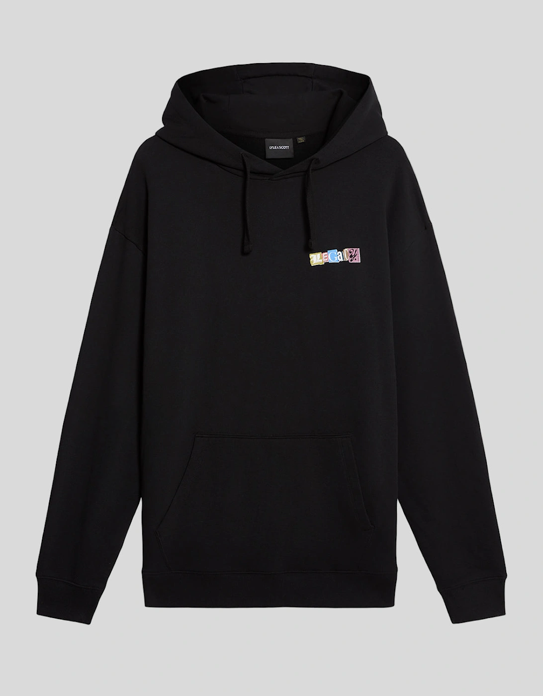 Paper Letters Graphic Hoodie
