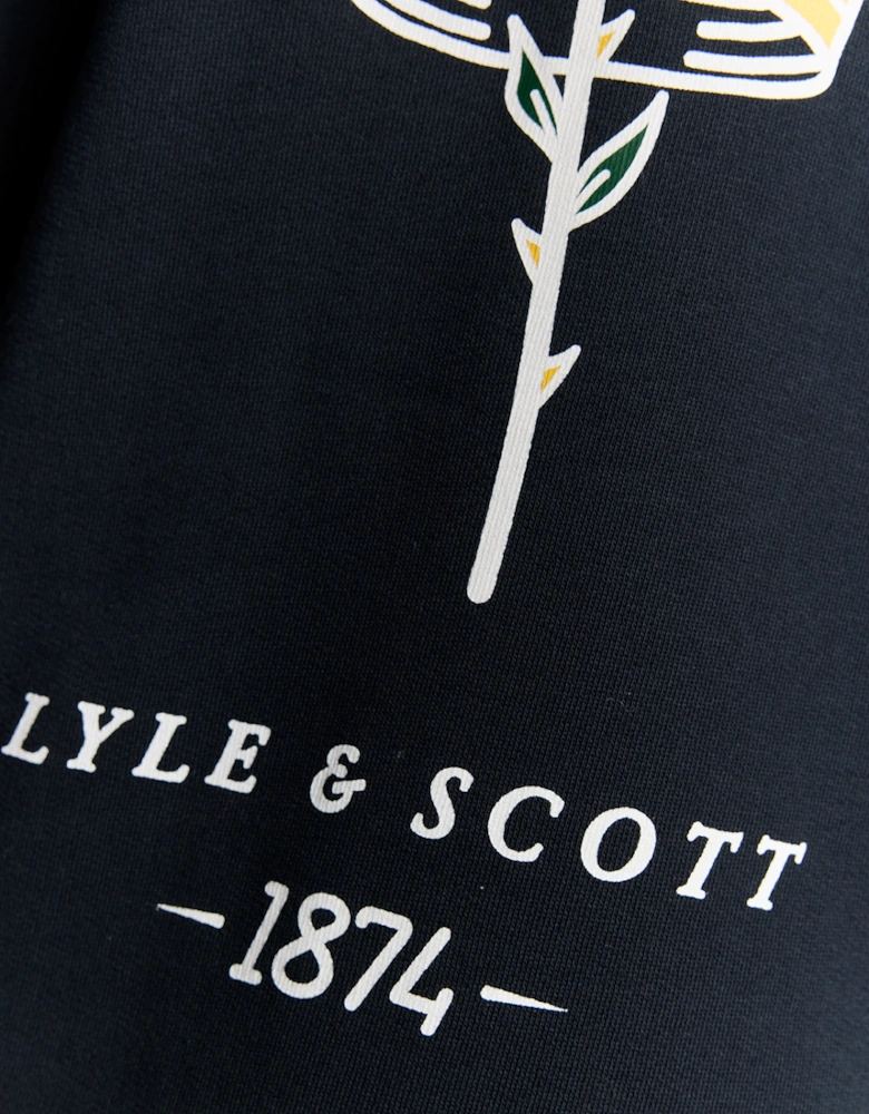 Pub Graphic Crew Neck Sweatshirt