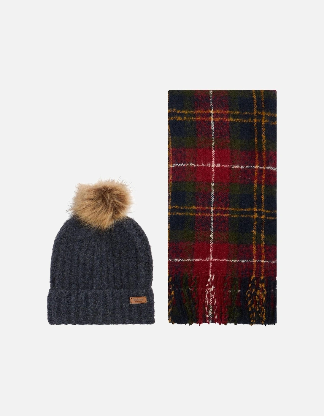 Saltburn Beanie & Tartan Scarf Set, 7 of 6