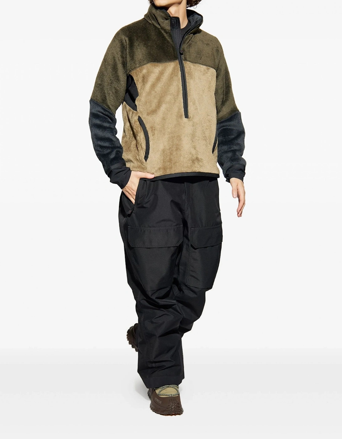 Teddy Pullover Sweatshirt Green