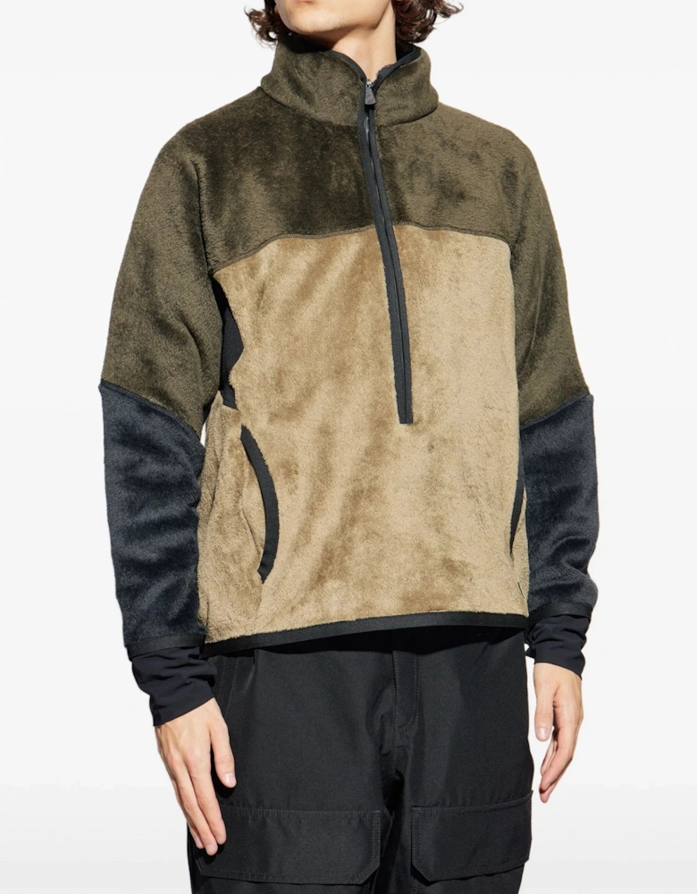 Teddy Pullover Sweatshirt Green