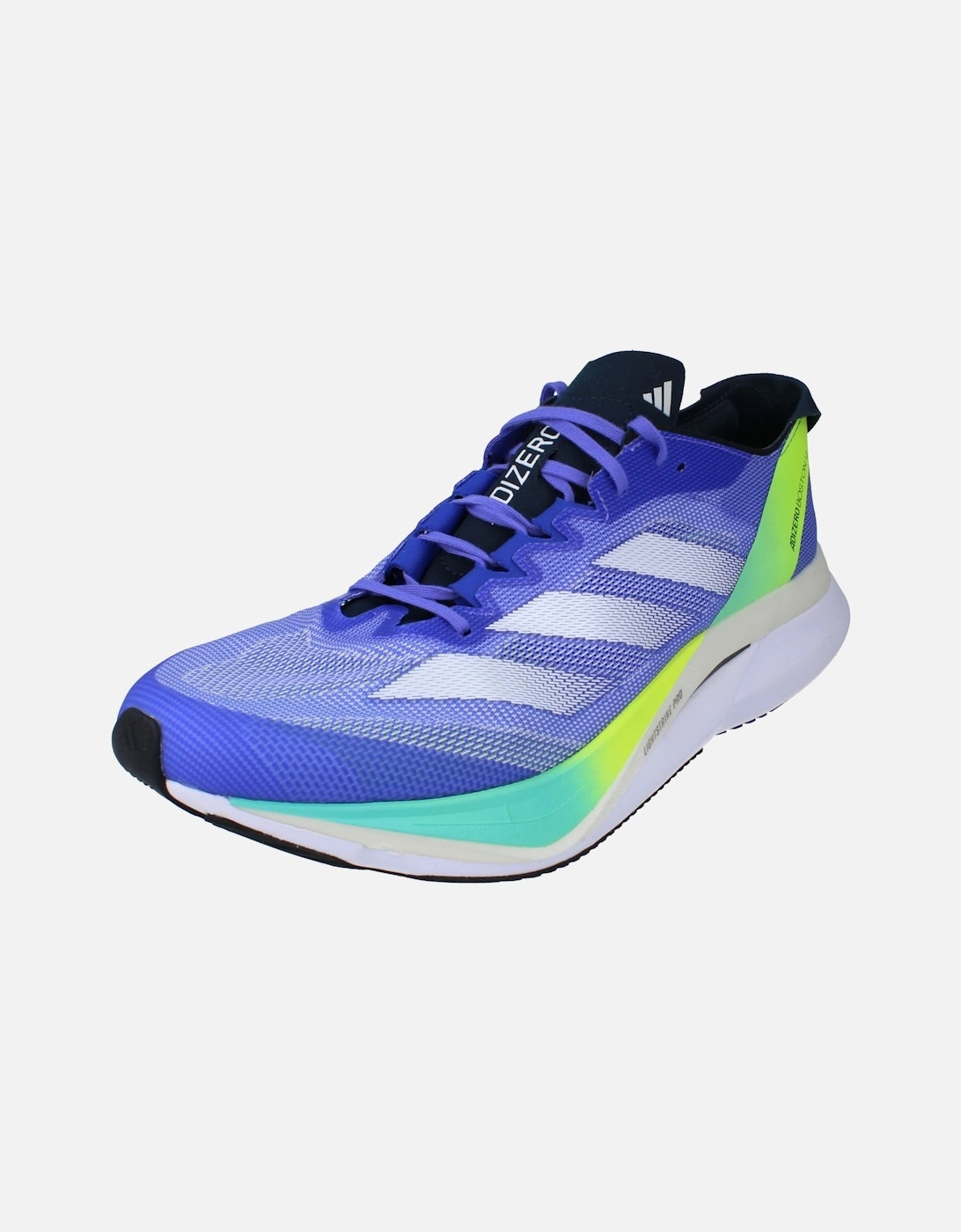 Men's Adidas Adizero Boston 12 Mens Sneakers  IF9211 - Pink - Size: UK 10.5 us 11.5 eu 45 1/3