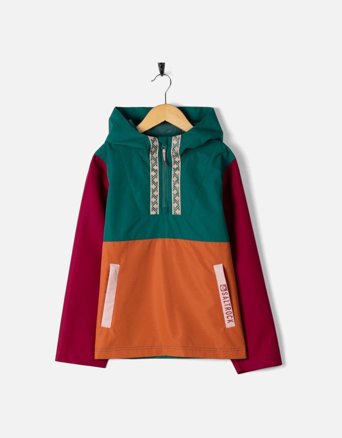 Kids Drea 1/4 Zip Waterproof Jacket, 2 of 1