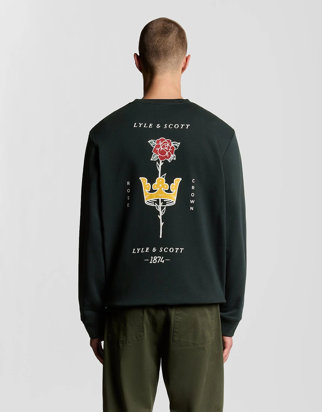 Pub Graphic Crew Neck Sweatshirt