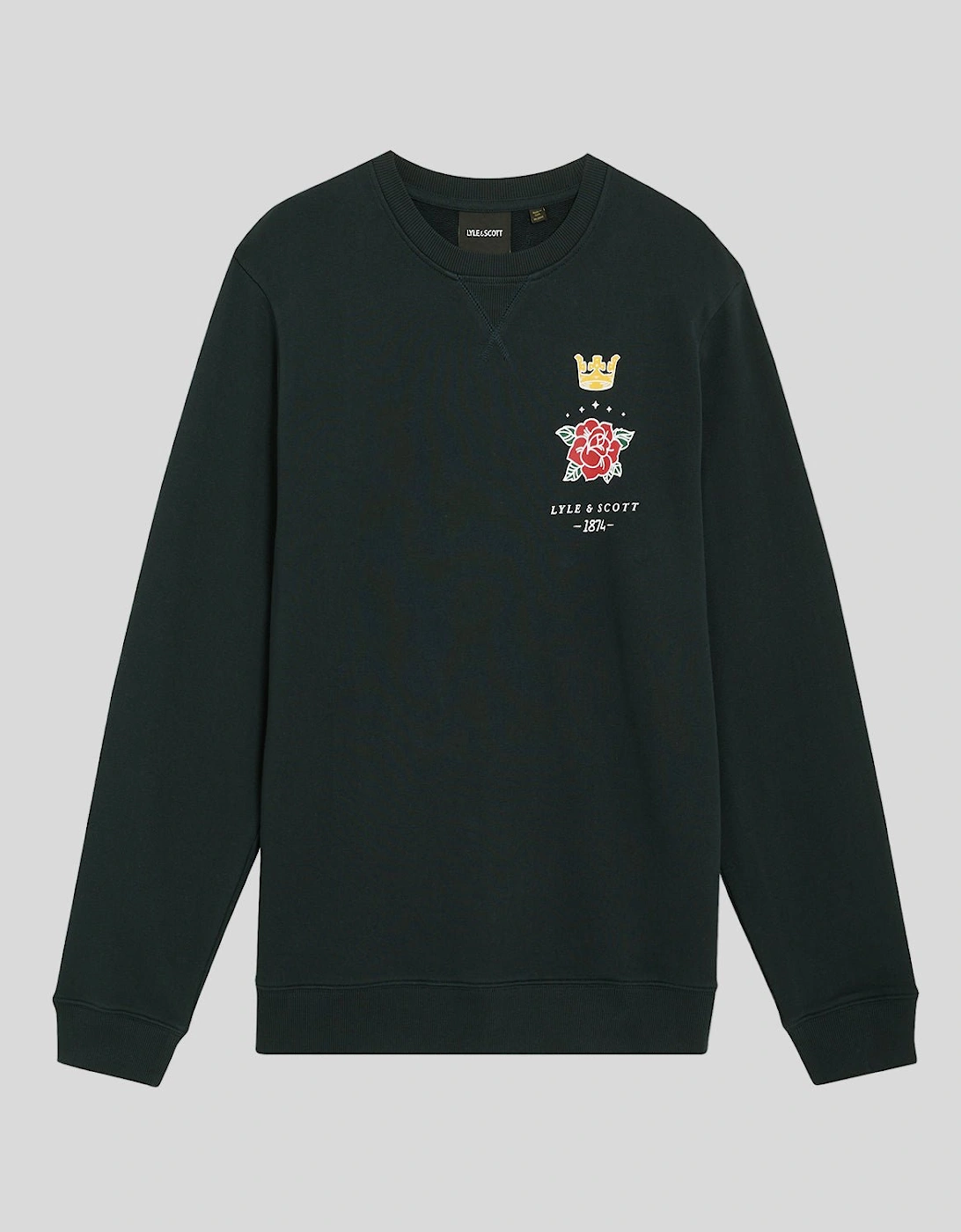 Pub Graphic Crew Neck Sweatshirt