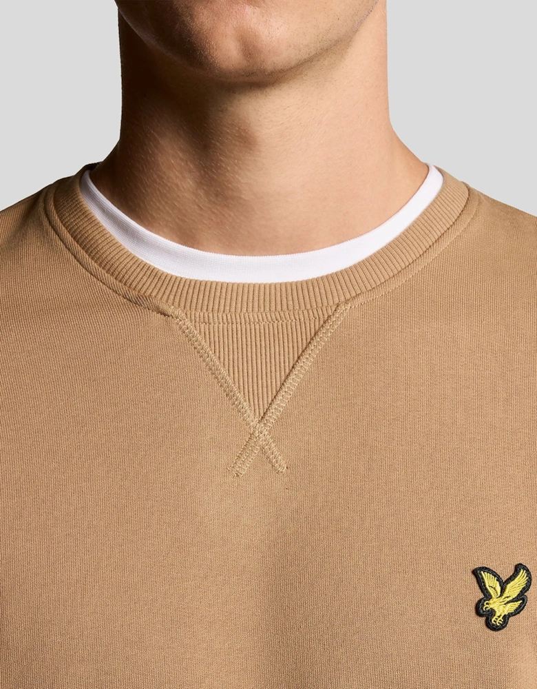 Cotton Crew Neck Sweatshirt