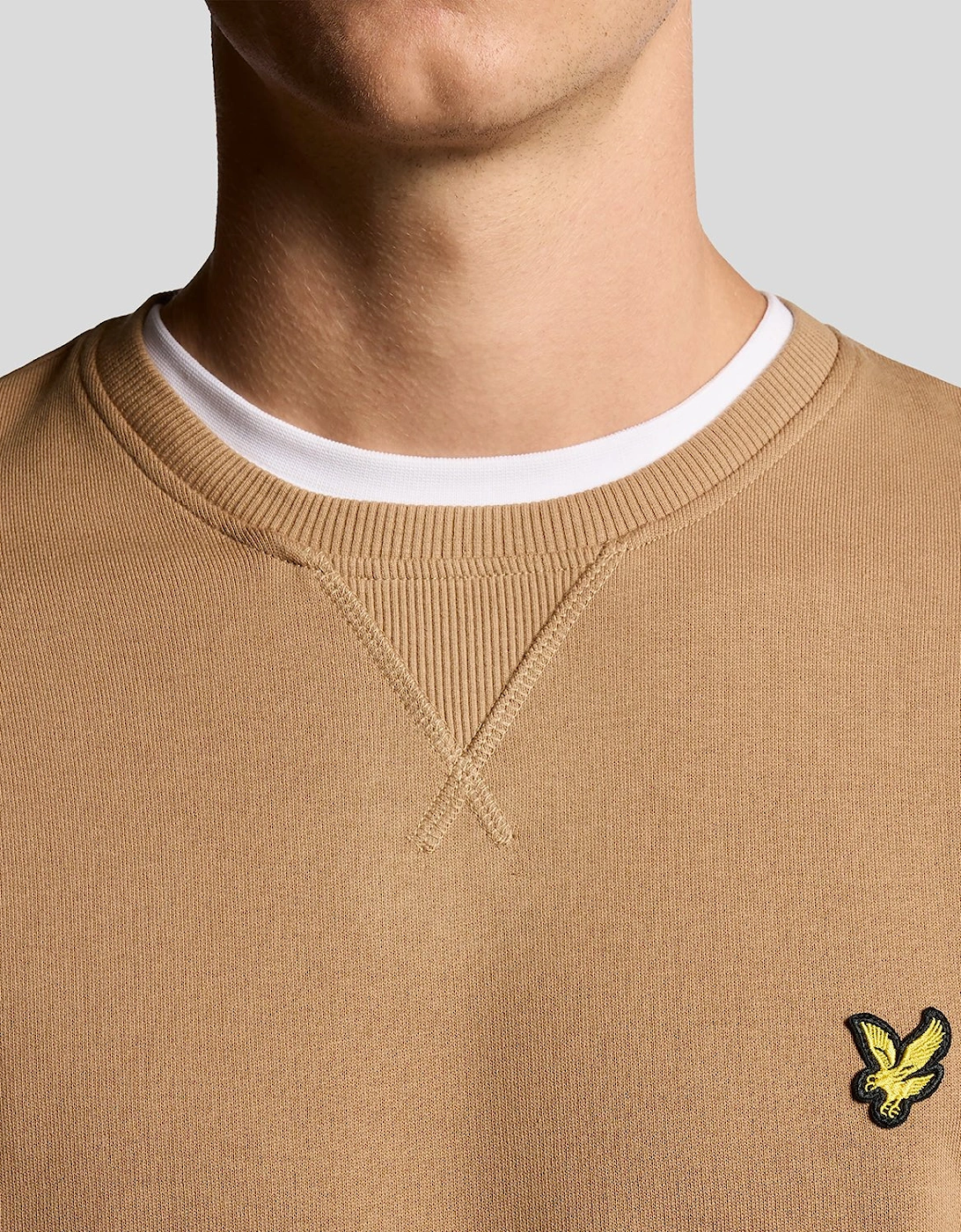 Cotton Crew Neck Sweatshirt