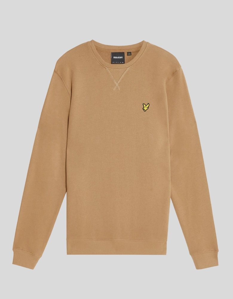 Cotton Crew Neck Sweatshirt