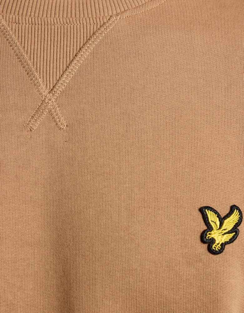 Cotton Crew Neck Sweatshirt