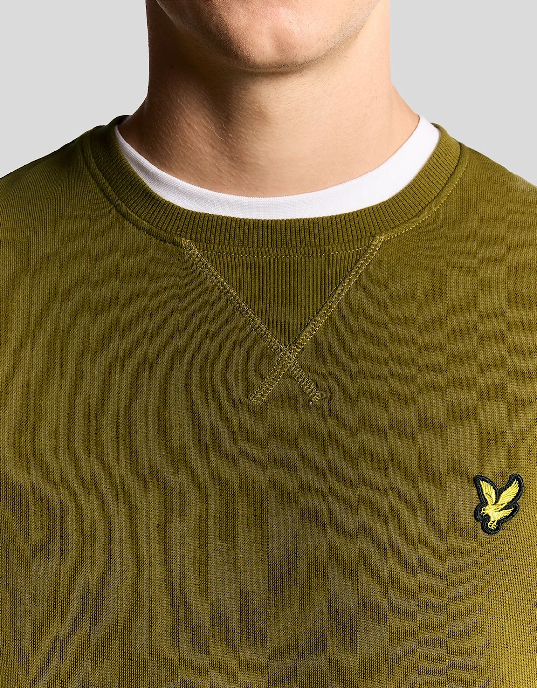 Cotton Crew Neck Sweatshirt